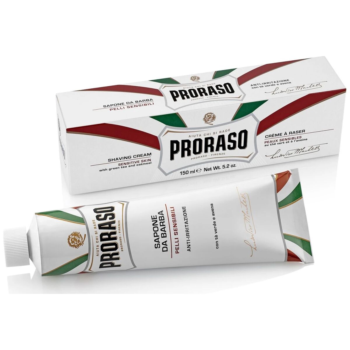 Proraso Rakkräm Sensitive Green Tea 150ml