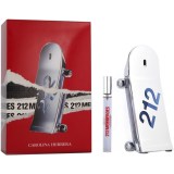 Carolina Herrera 212 Heroes For Him Travel Set edt 90ml & 10ml