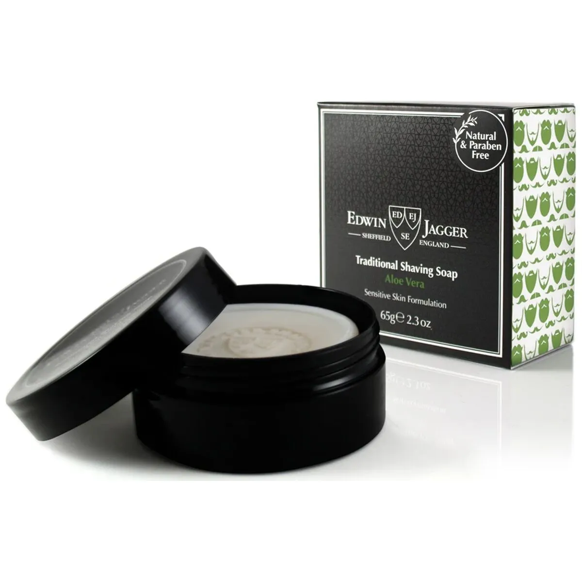 Edwin Jagger Raktvål Aloe Vera 65g