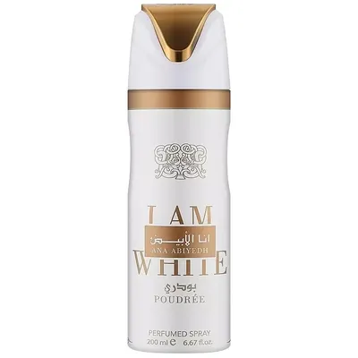 Lattafa Perfumes Ana Abiyedh Poudree Deodorant Spray 200ml
