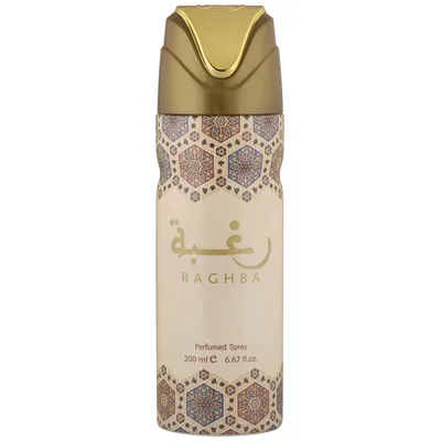 Lattafa Perfumes Raghba Deodorant Spray 200ml