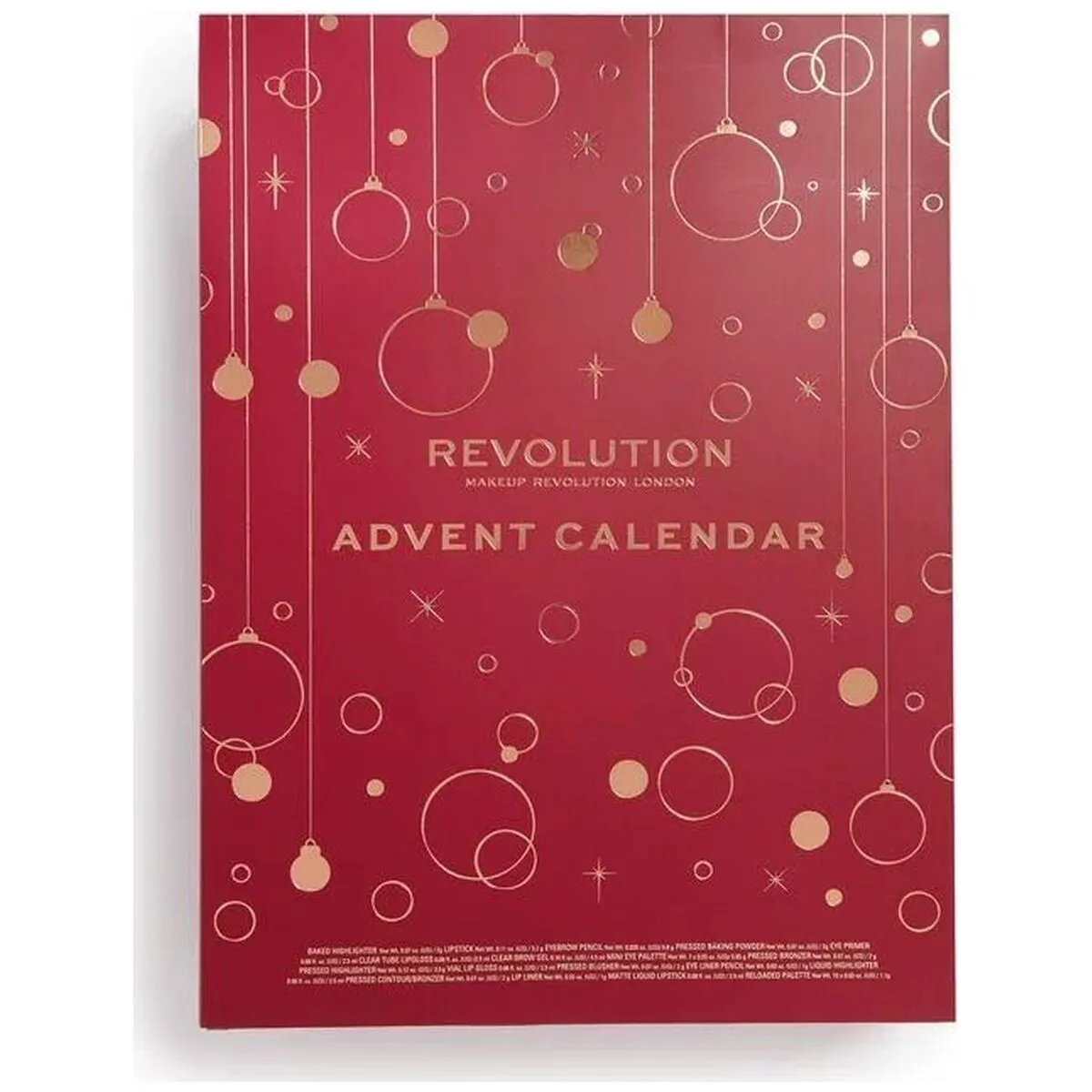 Makeup Revolution Advent Calendar 2019 (Saknar Ytterplast)