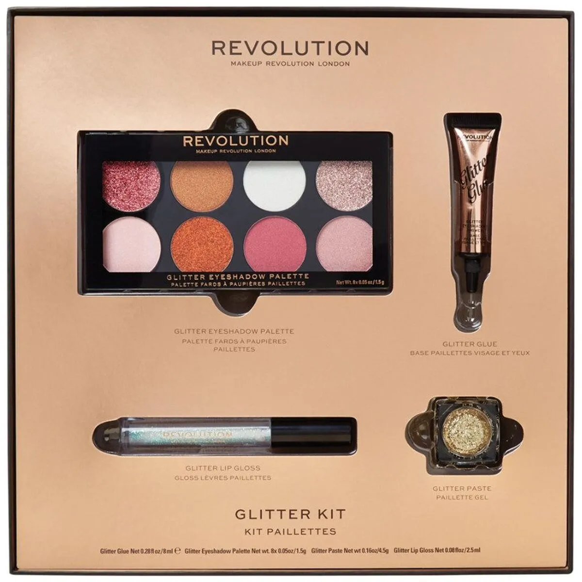 Makeup Revolution Glitter Kit