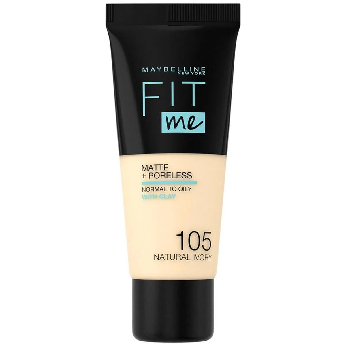 Maybelline Fit Me Matte + Poreless Foundation 105 Natural Ivory
