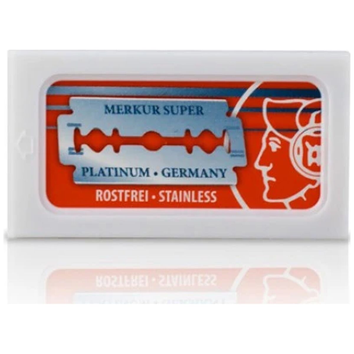 Merkur Super Platinum Dubbeleggade Rakblad 10-pack