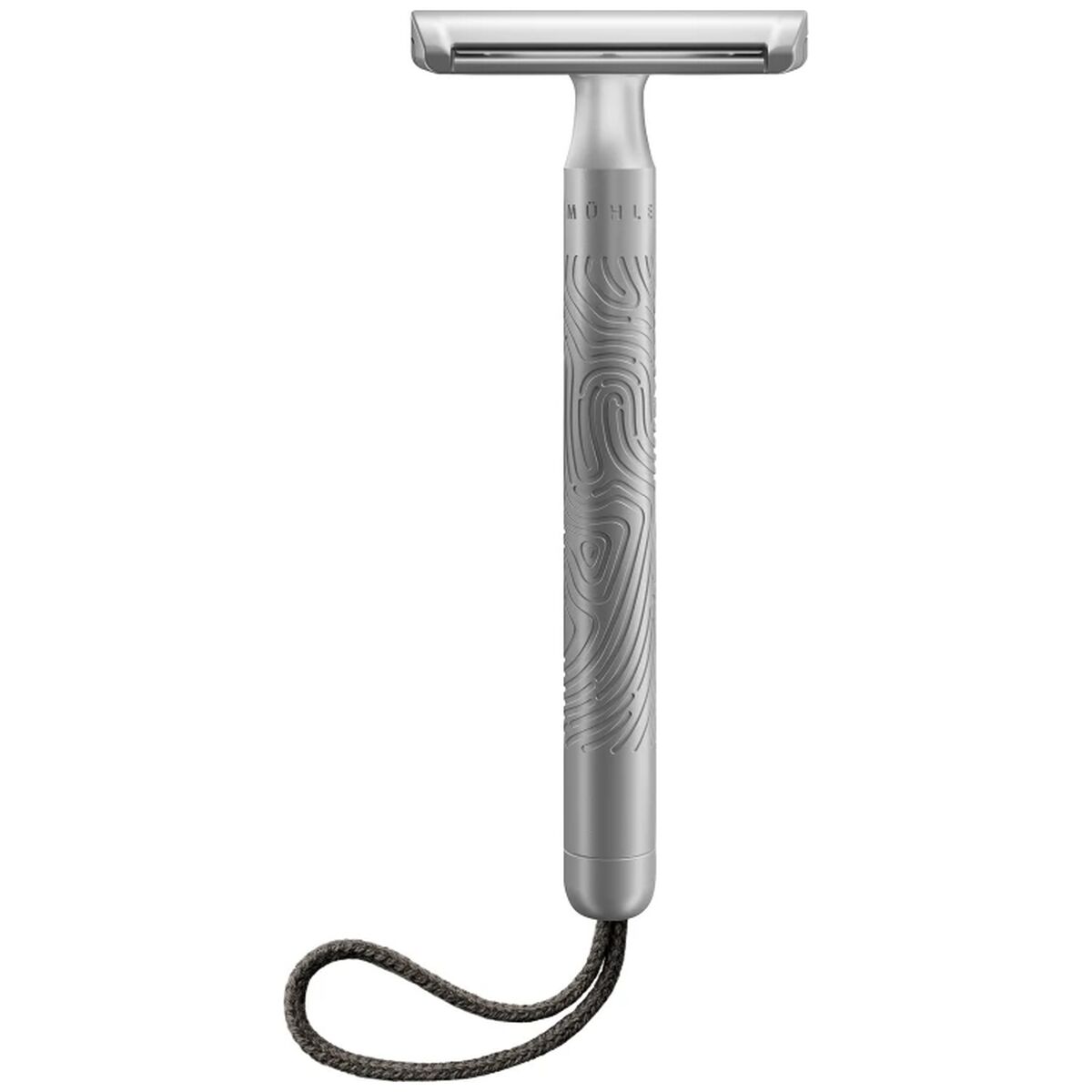 Mühle Companion Unisex Rakhyvel, Säkerhetshyvel Silver Matt Grå