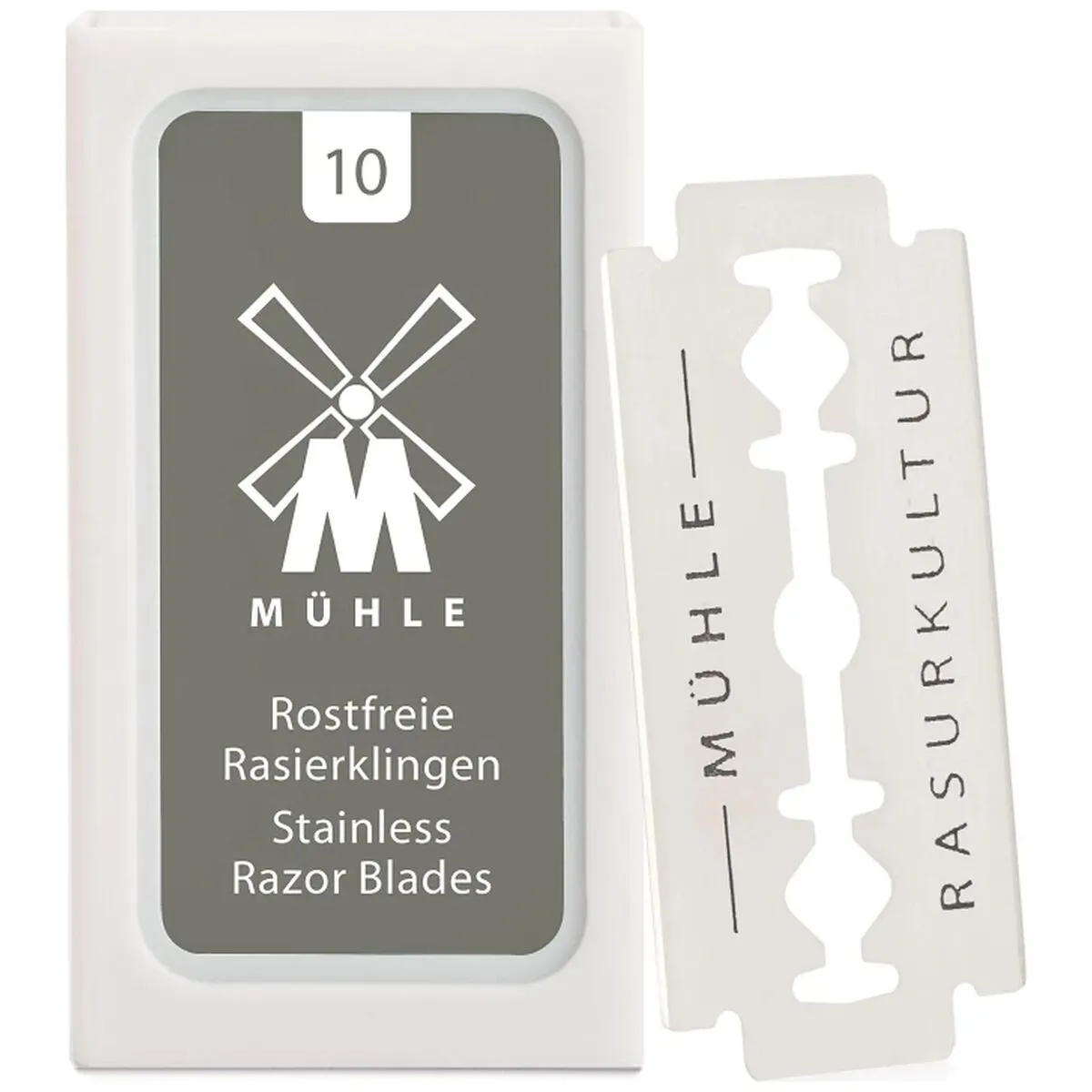 Mühle Dubbeleggade Rakblad 10-pack