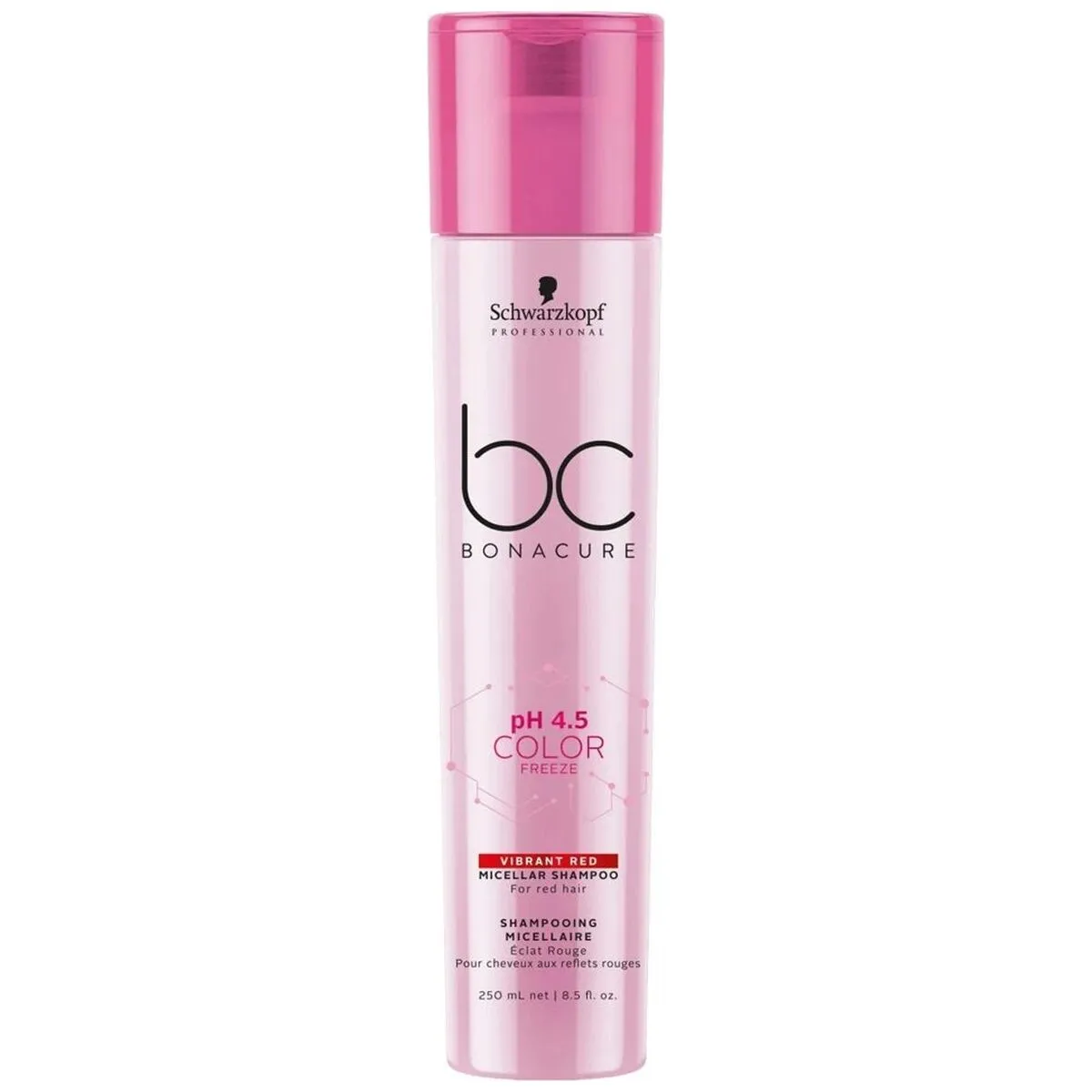 Schwarzkopf Bonacure pH4.5 Color Freeze Vibrant Red Shampoo 250ml